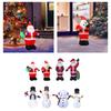 Christmas Inflatable Decoration Xmas Inflatable Decor for Yard Lawn Vacation