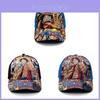 One Piece Childrens Baseball Cap With Printed Polyester Sun Protection For Summer Outdoor Use