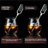 Metal Ice Cubes 55mm Reusable Round Whiskey Stones Kitchen Utensils Gadgets For Cool Drinks Coffee Beer Vodka Chocolate Fruit