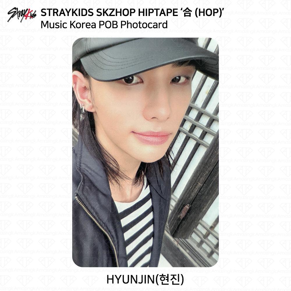 Stray Kids SKZHOP HIPTAPE HOP Music Korea POB Photocard KPOP K-POP Hyunjin