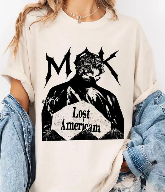 Machine Gun Kelly Lost American Tour 2026 Shirt Unisex T-Shirt XXL