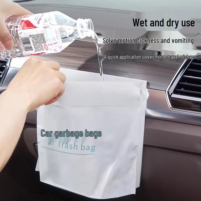 ZOCO Self-Standing Disposable Car Trash Bags