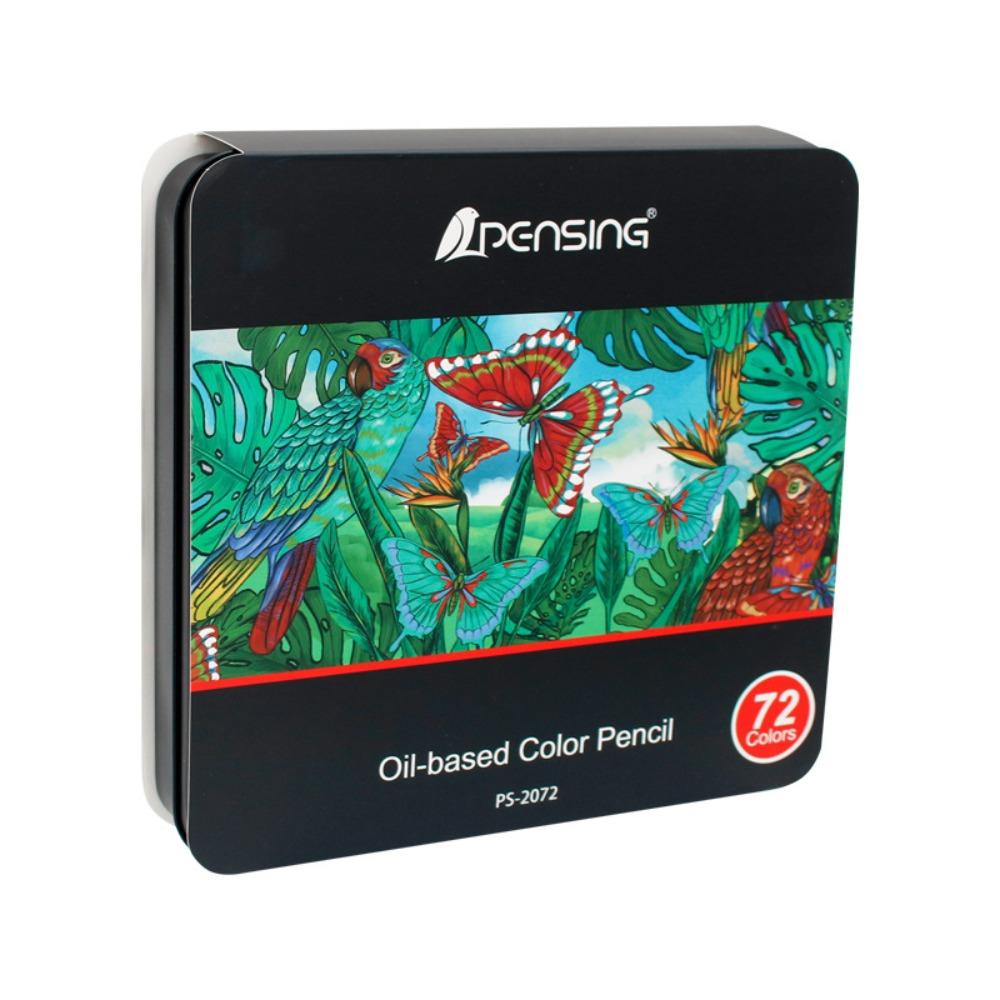 Oil Based Color Pencil Set Iron Box Oil Pencil Professional Drawing Pencil  Art Projects