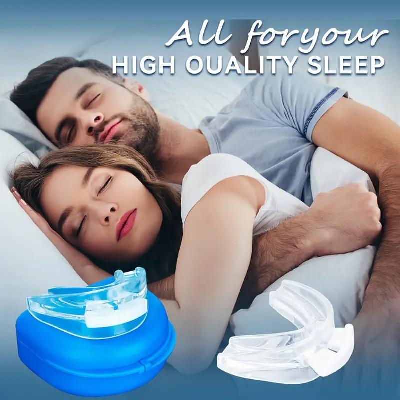 Anti Snore Device Adjustable Soft Silicone Professional Mouth Guard for Nighttime Teeth Grinding and Clenching Relieve ToothPain 3