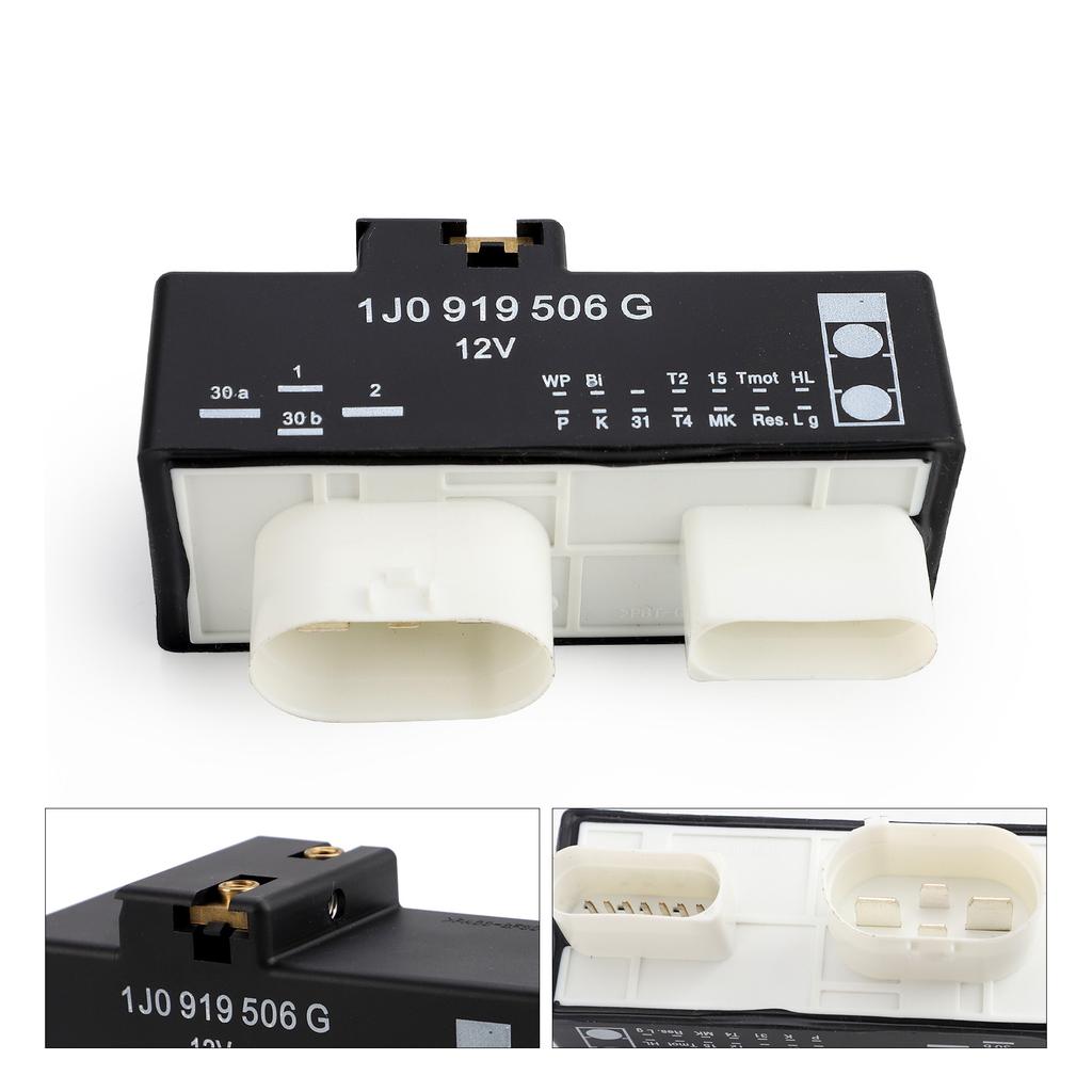 OEM 1J0919506G Electric Engine Radiator Cooling Fan Controller Resistor Module For Volkswagen Golf Jetta Beetle 1.9 2.0 2.8 1999