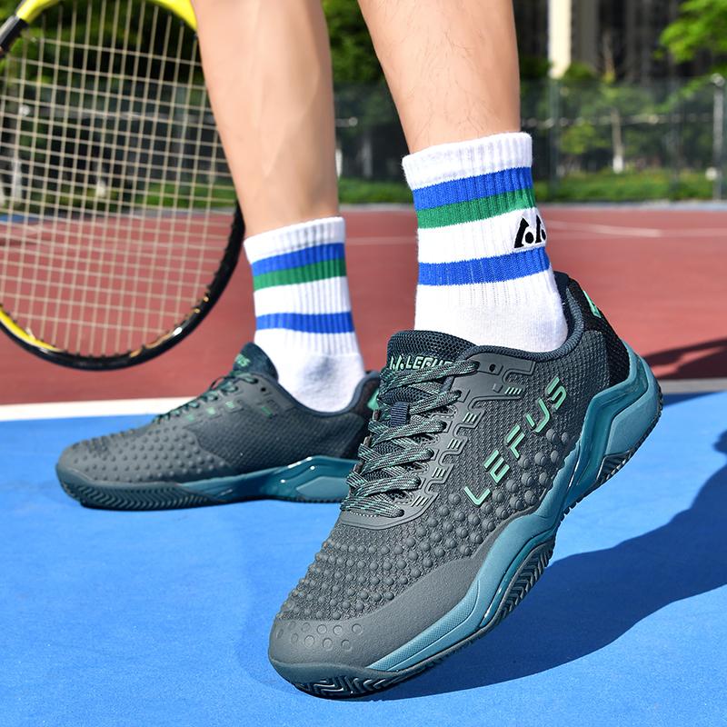 LEFUS Unisex Athletic Shoes Lightweight Badminton Shoes Table Tennis Shoes Golf and Tennis Shoes Women Shoes