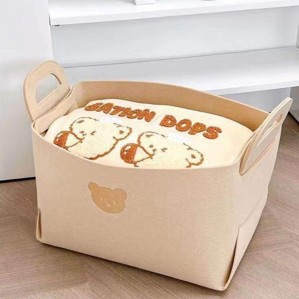 Faltbare Aufbewahrungsbox Filz Auto Kofferraum Aufbewahrungsorganizer Robuster Aufbewahrungskorb