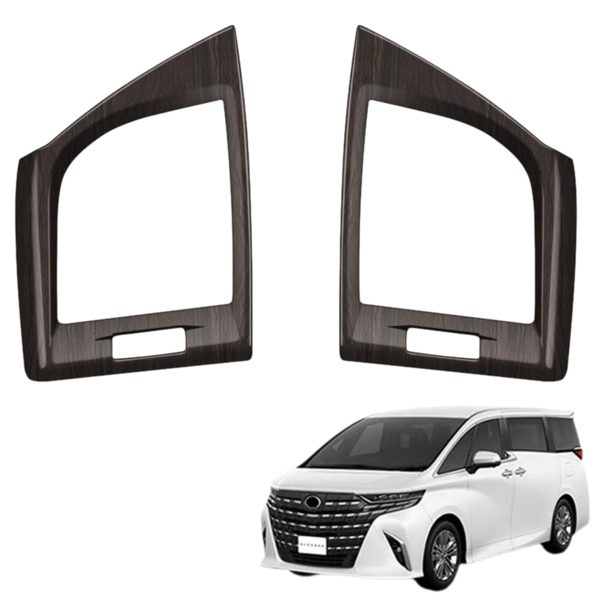 

EopTatoo Compatible with Alphard Vellfire 40 Series Air Conditioner Left and Right Vent Panel Air conditioner left and коричневый