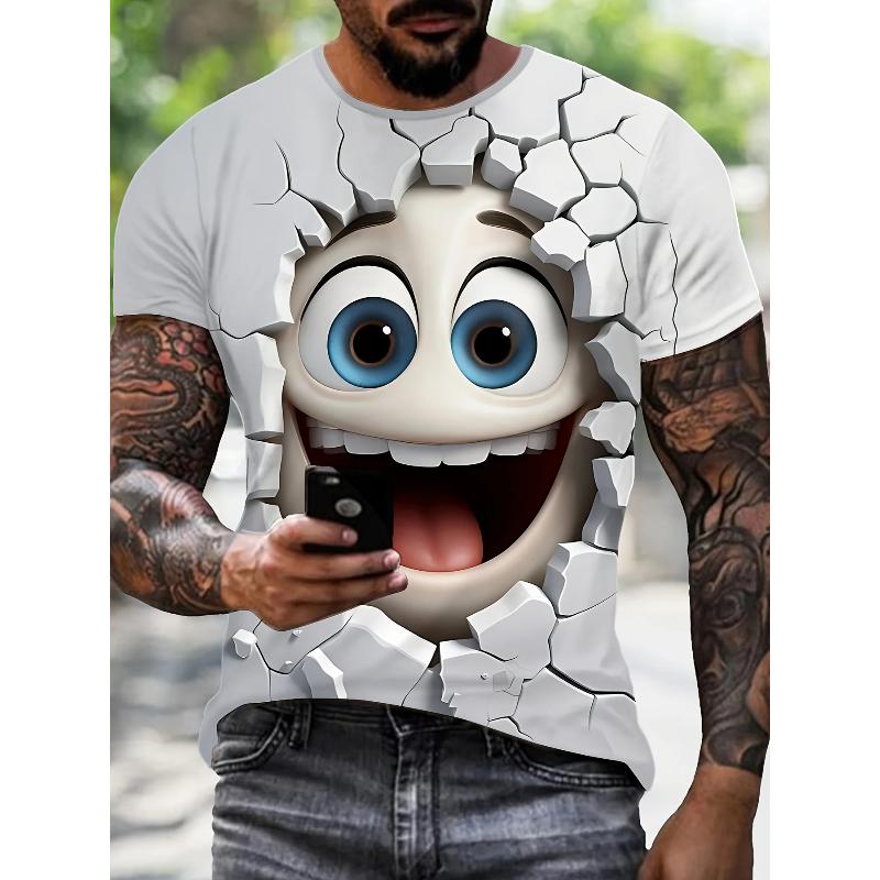 Comfortable Versatile Top Loose Simple Short Sleeve Casual T-Shirts Men’s