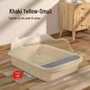 Thickened Semi-Enclosed Oversized Splash-Proof Cat Litter Box