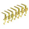 7Pcs/Set Christmas Stocking Hooks Mantel Xmas Stocking Holder Festive Stocking