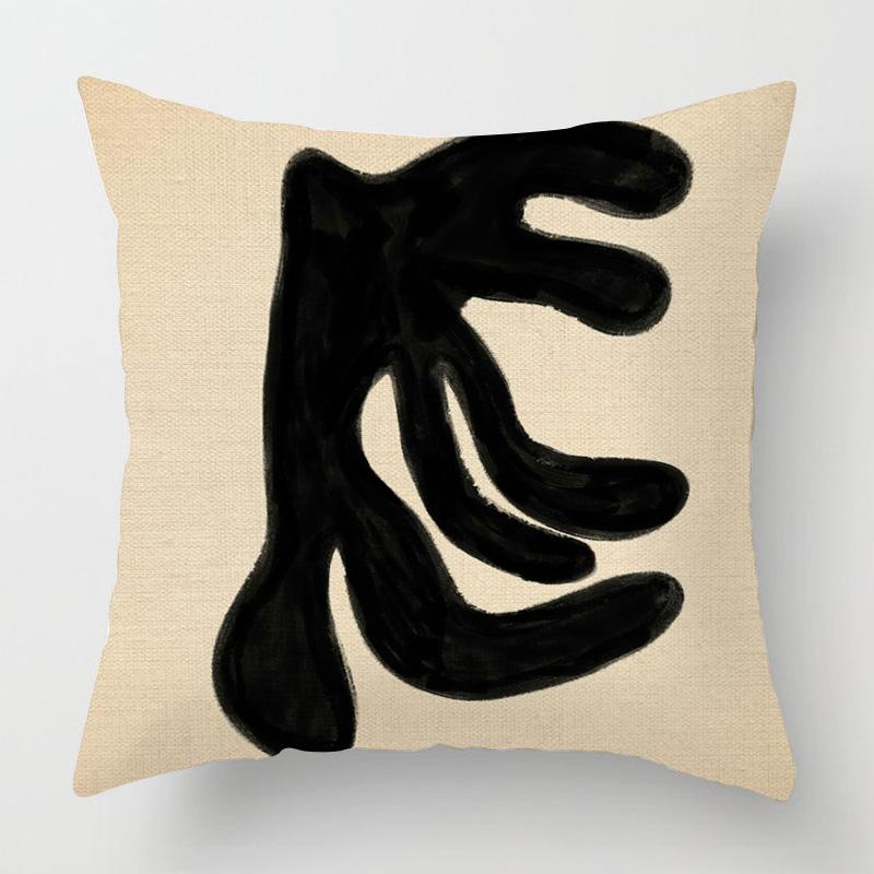 Abstract geometrische kussenhoes in Scandinavische stijl 50x50cm kleurecht machinewasbaar huisdecoraties kussenhoes 50x50cm
