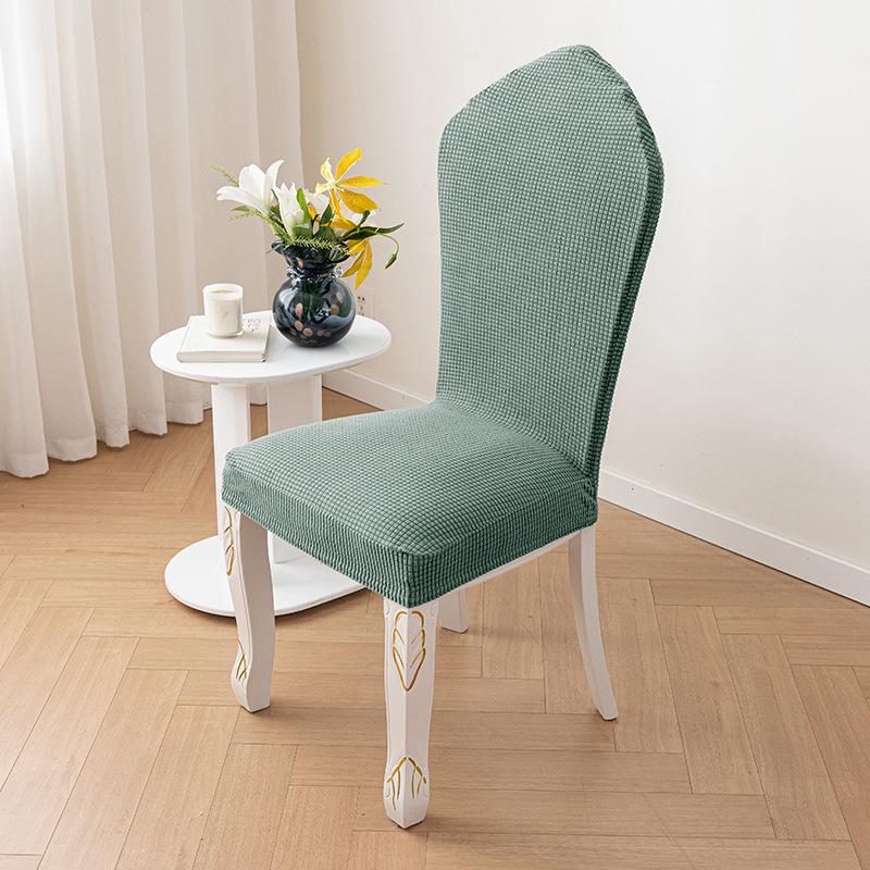 Thickened and High Non-slip Chair Cover American Seat Cover Luxury Dining Table Stool Cover Dust Resist and Wear-resistant All Seasons