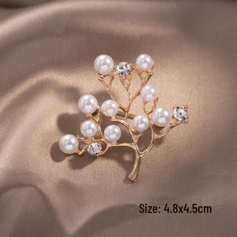 Elegant Peony Brooch: High-End Chinese Style Corsage Pin
