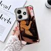 Cool A-Alien X-Xenomorph Plating Phone Case For Xiaomi Redmi Note 14 15 Pro Plus 13 12 11 11S 11T 10 9S 9 5G Anti-Fall Airabag C