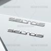 3D Car Styling For Kia Seltos Letter Emblem Turbo GDI Sport+ GT Line Badge Metal Stickers Rear Trunk Decals Auto Accessories ZY4