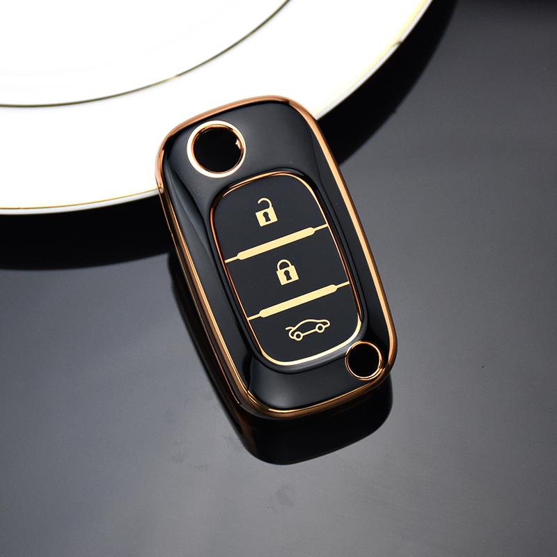 3 Buttons Tpu Key Case Cover For Renault Fluence Clio Megane For Mercedes For Lada Vesta Granta Xray Kalina Priora Sedan Sport