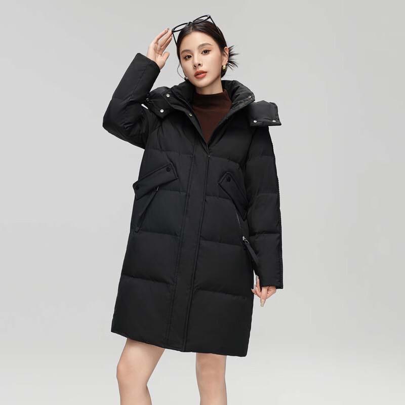 

Женский пуховик средней длины XueZhongFei, теплый и толстый, X40146152F 160/84A