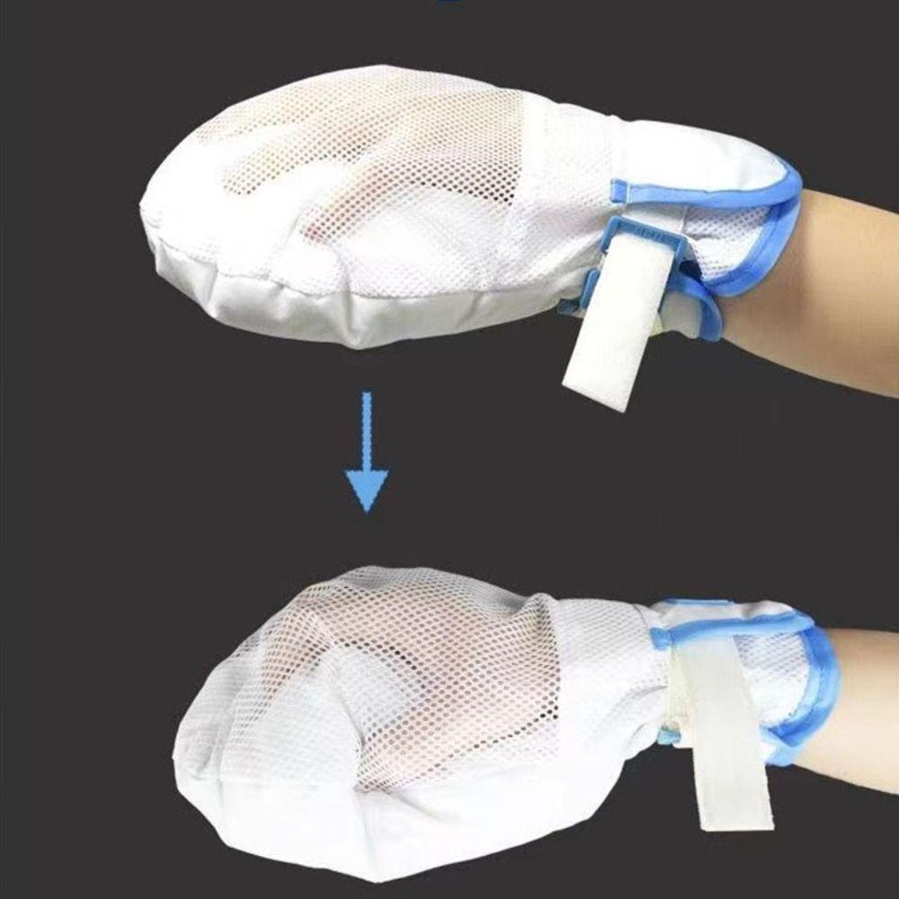 Zachte Bodem Anti-Kras Handschoen Extra Dikke Bodem Dementiezorg Handschoenen Thuiszorg Gebruik