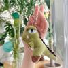 Soft Dinosaur Mini Backpack Plush Toy Car Keychain Green Souvenir Velociraptor