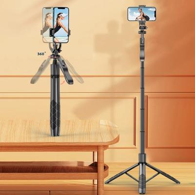 1.53m Telescopic Selfie Stick Adjustable Selfie Stick Tripod Bluetooth Selfie Stick  Live Broadcast