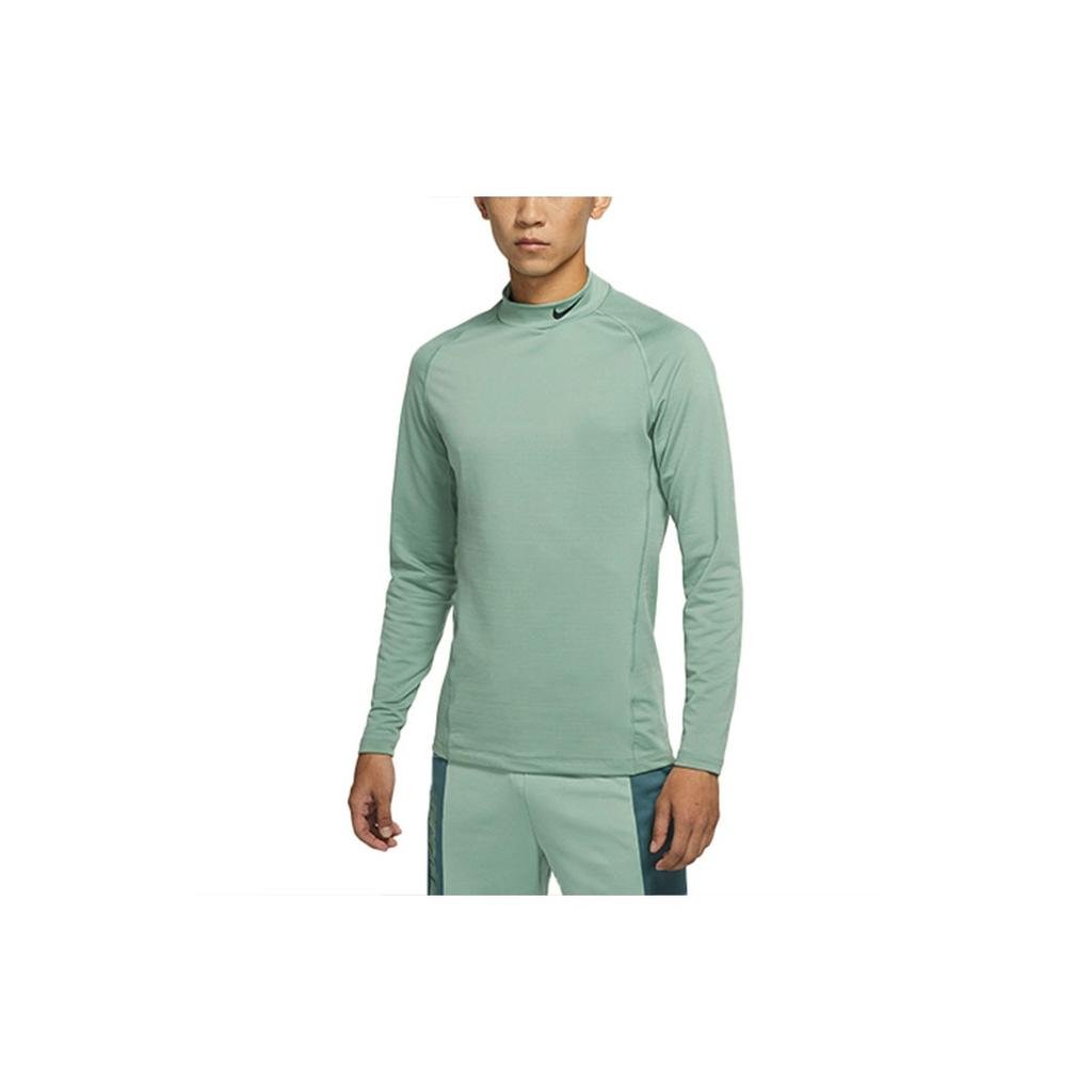 Nike Maglietta da allenamento a maniche lunghe slim fit da uomo top Grigio fumo Giada CU4971-357
