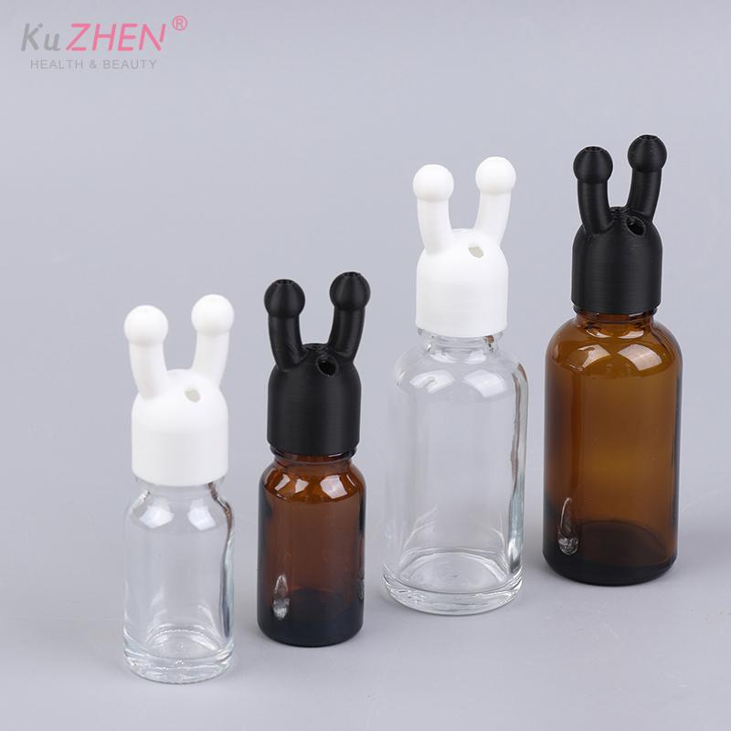 1PCS 10/30ML Aroma Essential Oil Inhaler Cap Mini Essential Oil Perfume Inhaler Dispenser Leakproof Bottle Essential Oil Inhaler