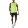 ASICS Tank Tops Men's Yellow Crew Neck Moderate Other 2091A743-751