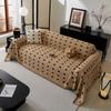 Double Sided Sofa Cover Plaid Universal Simple Practical Sofa Blanket Cover Universal Sofa Slipcover