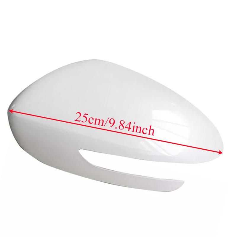 2 ks Bílý kryt zpětného zrcátka na dveřích auta Náhradní kryt zrcátka pro Kia Sportage KX5 2016 2017 2018 s typem lampy