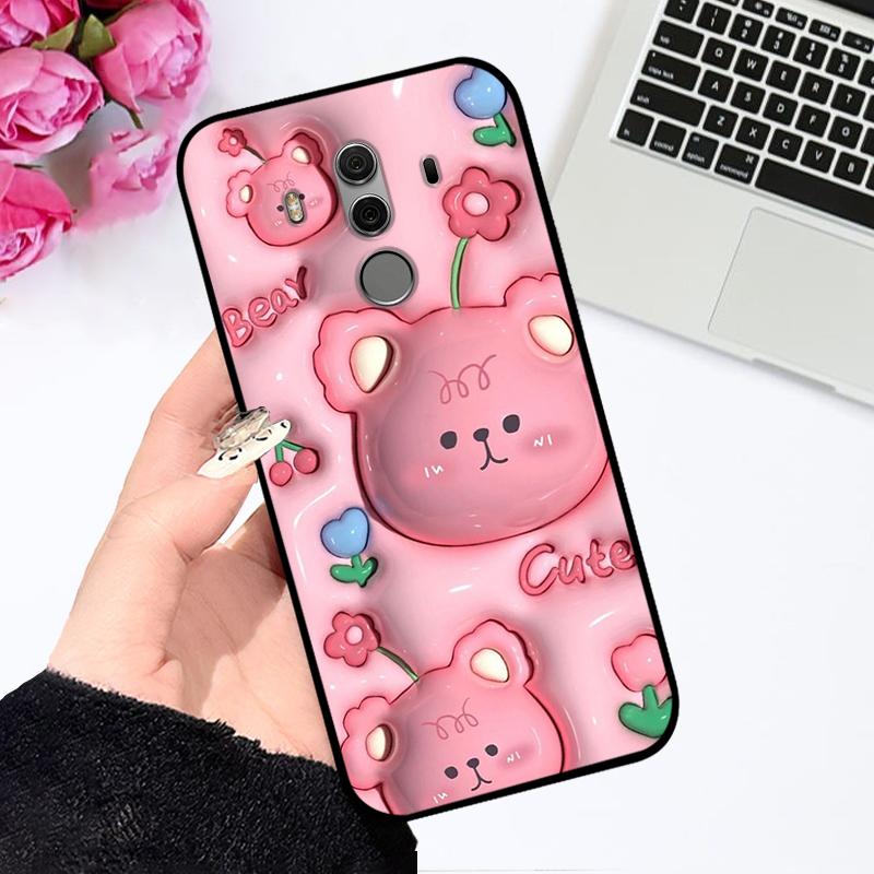 For Mate 10 Pro Case Mate10 TPU Soft Silicone Phone Cover For Huawei Mate 10 Lite Fashion Shockproof Funda Nova 2i Bumper Cute