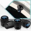 4Pcs OPC Line Emblem Metal Car Tire Valve Caps Wheel Stem Air Dust Covers For Opel Vauxhall Astra G H J K F Corsa Mokka Zafira