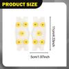 1 Pair of Shoe Spikes, 5 Claws, Anti-Slip , Universal Ice TPE And Metal, for Snowshoeing,