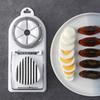 Multifunctional PP Base Egg Cutter 2-in-1 Stainless Steel Wire Pull Egg Cutter for Hanging High-quality Kitchen Accessory Tools