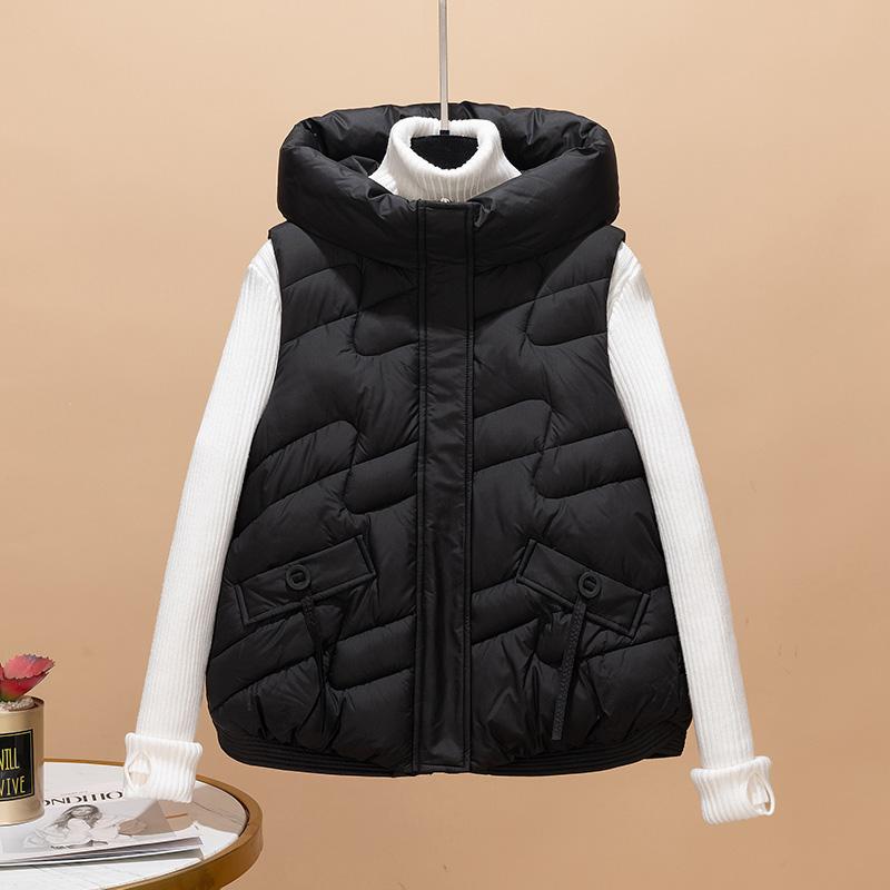 Fashionable Korean Sleeveless Jacket for Women with Short Length and Beautiful Design