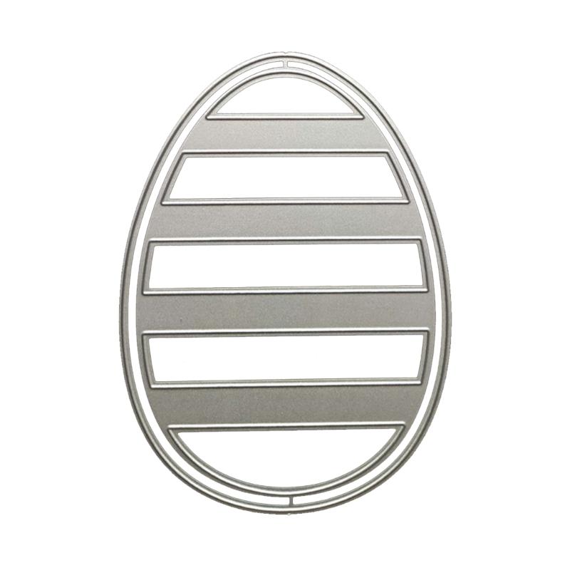 Easter Egg Bunny Metal Cutting Dies Stencils for DIY Scrapbooking Decorative Embossing Paper Cards Template Decoration