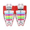 10 Stück/Set Elastische Silikon-Schnürsenkel Kinder Sport Laufen Keine-Krawatte-Schnürsenkel Alle Sneaker Schuhschnürsenkel Passform Riemen Schnürsenkel