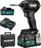 HiKOKI 36V Cordless Impact with and Case (Hikoki) [2024 Model] Driver, Black, Bluetooth-enabled Battery, 2-Port Charger, (WH36DD(2XHBSZ))