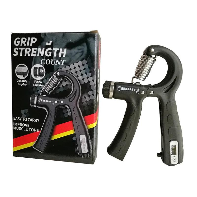 New Mechanical Counting Adjustable Gripper Finger Strength Training Device Counter Without Battery