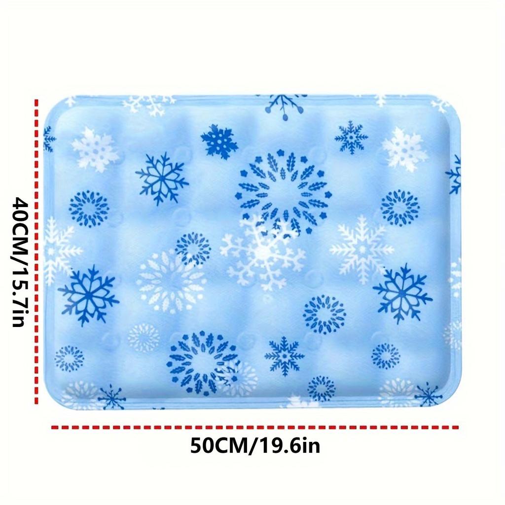 Pet Cooling Mat Ice Gel Self-Watering Cooling Pad Waterproof Wear-Resistant Floor Mat Durable Pet Cold Bed Cushion for Dog & Cat