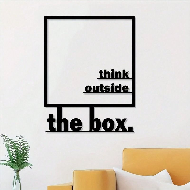 Fashion Metal Wall Decor for Entryway Office Bedroom