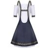 Rochie nouă germană Oktoberfest cu bretele, costum de cameristă, costum de fată cu bere, costum de chelner Oktoberfest