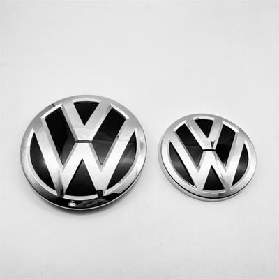 2026 Hot For VW VOLKSWAGEN 2PCS Gloss Black GTI Badge Set for Volkswagen Golf MK7.5 (2018-2020) - Front Grille & Rear Emblem Rep