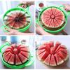 Watermelon Slicer Multifunctional Mango Slicer Stainless Steel Kitchen Gadget Portable Cutting Supplies For Outdoor Picnic