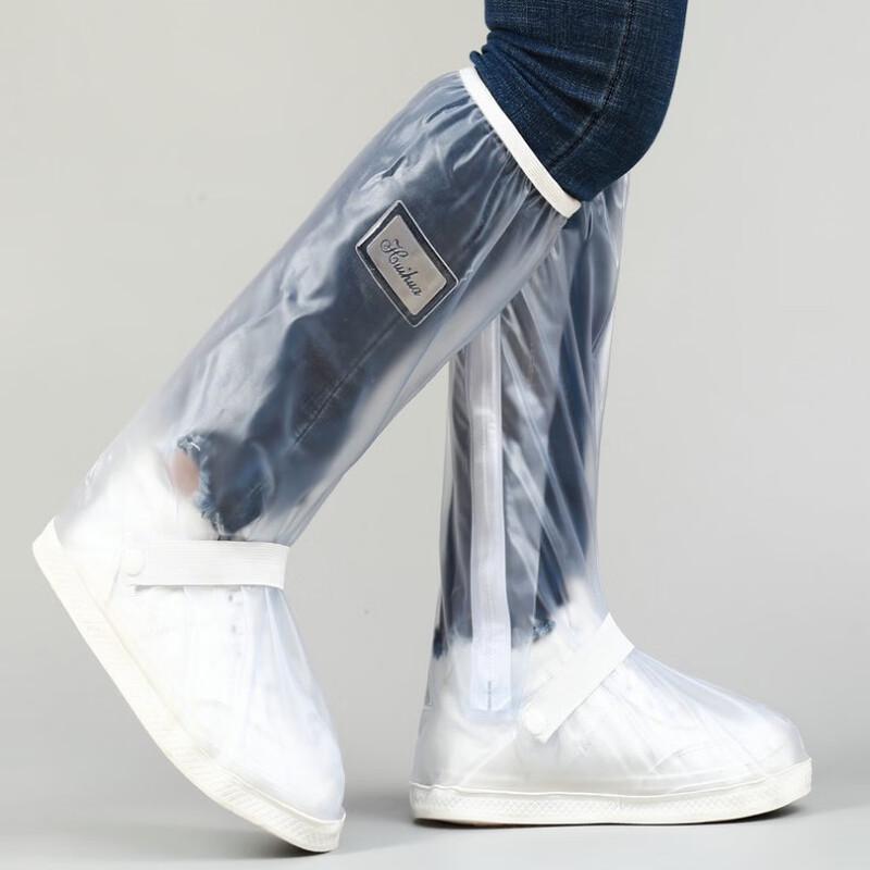 Waterproof High-Top Rain Shoe Covers M