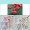 Home Decor Artificial Silk Flower With Hanging Cherry Blossom For Living Room And Wedding Decor