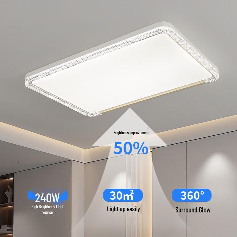 UOSU Smart Crystal-Style Full Spectrum LED Living Room Lamp