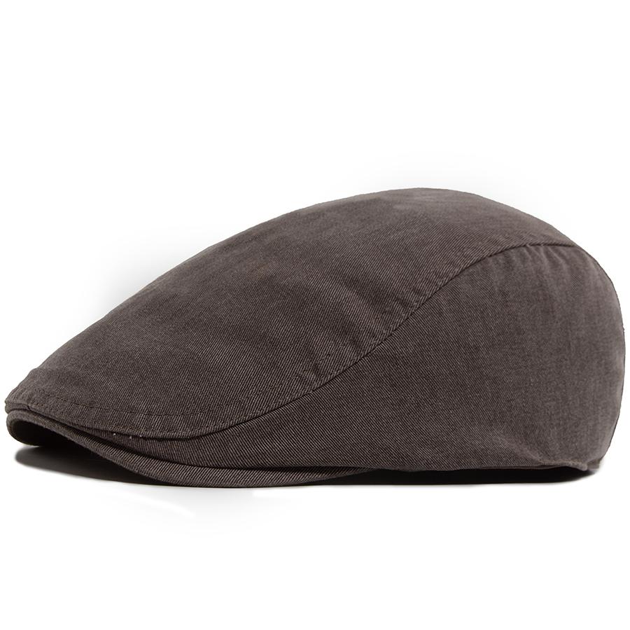 Men Washed Vintage Beret Fashion Front Back Wear Man Cap Spring Autumn Women's Flat Hat Retro Casual Newsboy Cap Unisex