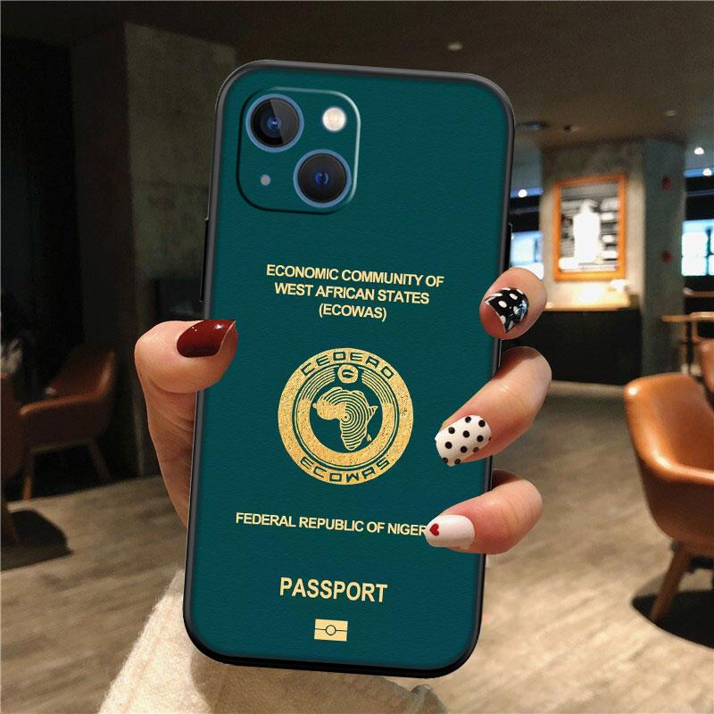IK50 Nigeria Flag Passport New High-End Shell Phone Case for Redmi Note 10 11 12 Pro Max 10S 10C 10T 11A 11S 12S 12C