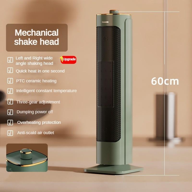 

2000 Вт Бытовой Вертикальный Электрический Обогреватель Вентилятор Энергосберегающий Маленький Солнышко для Ванной Комнаты Широкоугольная Подача Воздуха Зимний Мгновенный Обогреватель